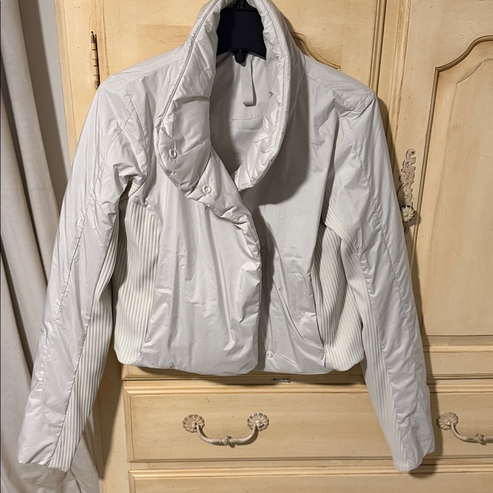 White Puffer Jacket